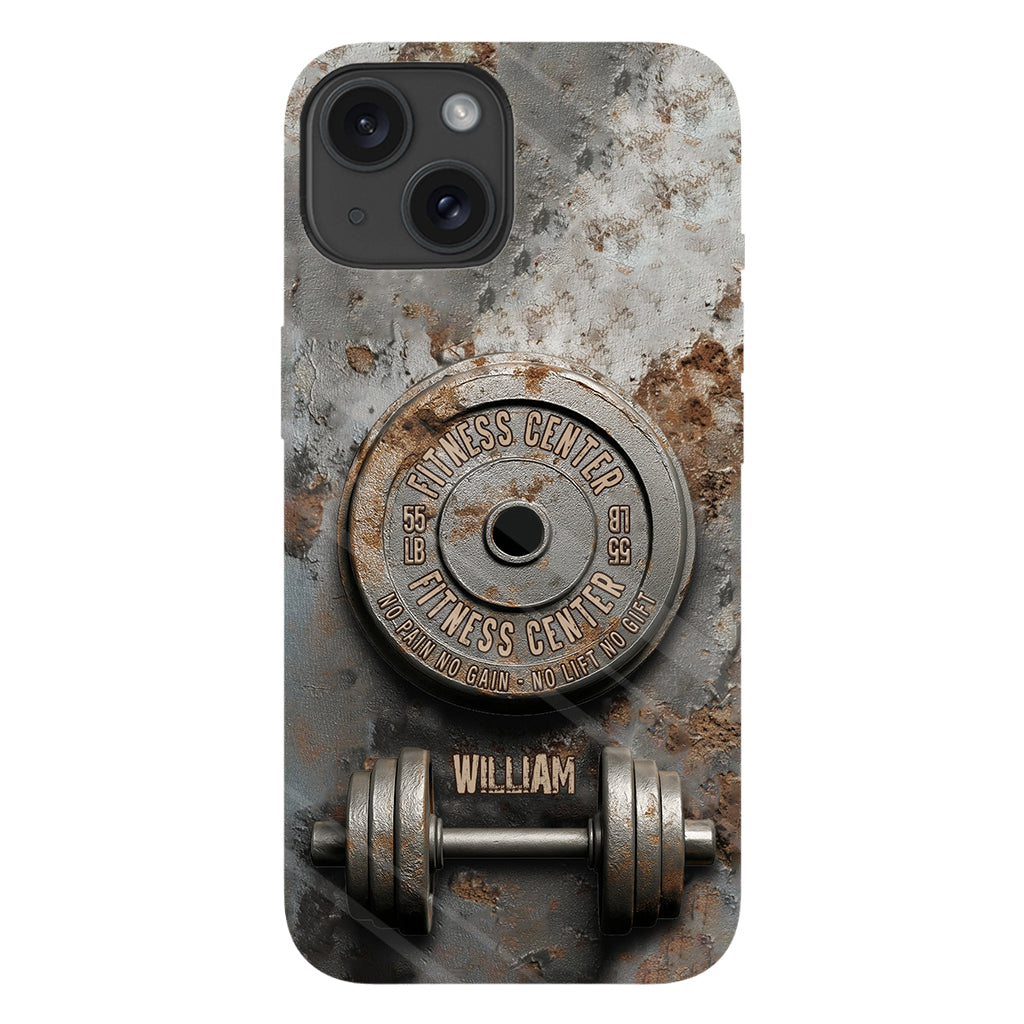 No Pain No Gain - Personalized Fitness Full Print Phone Case