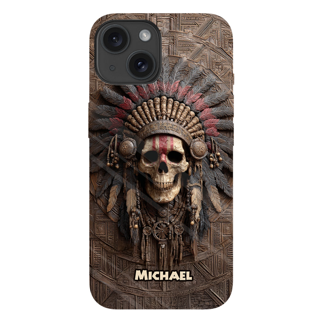 Proud Native - Personalized American Indian Full Print Phone Case
