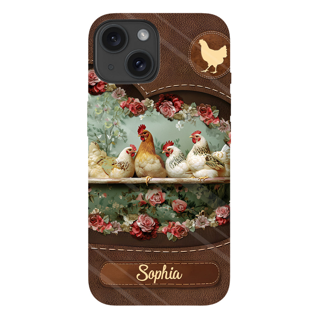Chicken Lady - Personalized Chicken Full Print Phone Case
