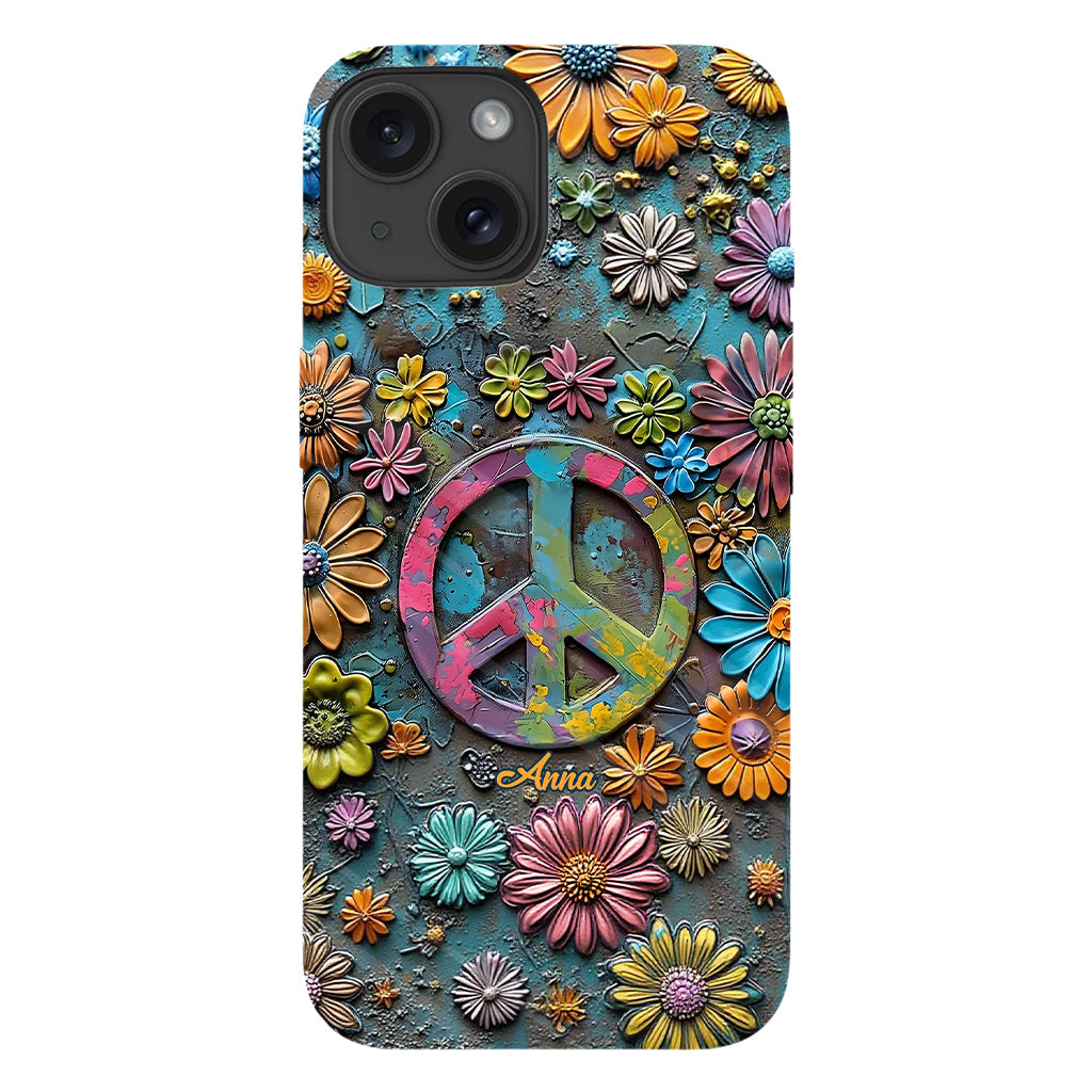 Hippie Soul - Personalized Hippie Full Print Phone Case