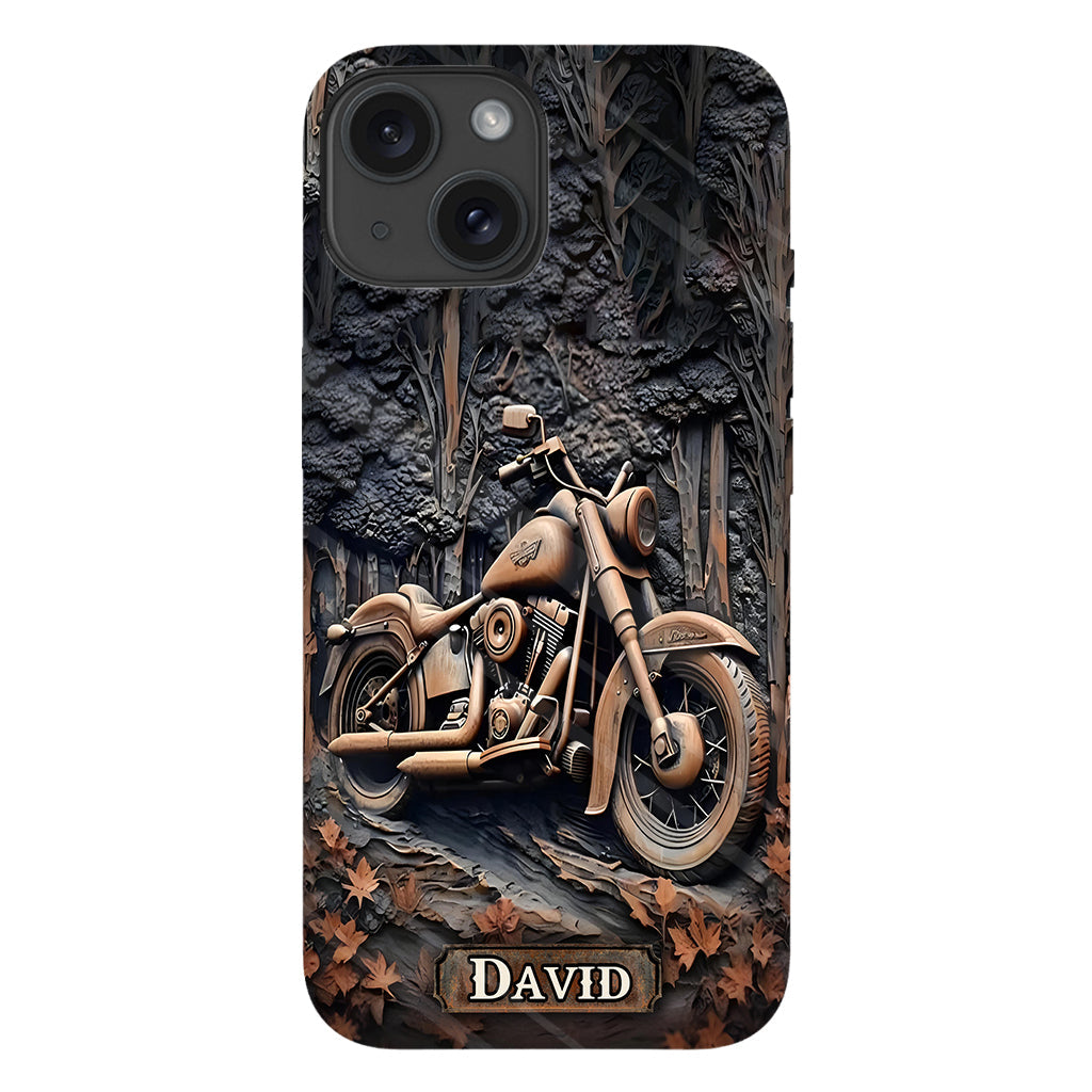 Time To Ride - Personalized Biker Full Print Phone Case