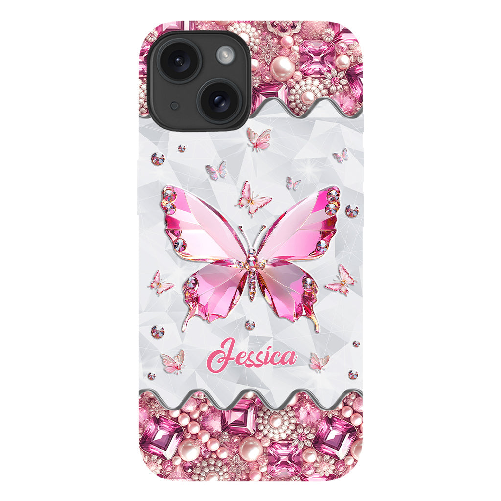 Love Butterfies - Personalized Butterfly Full Print Phone Case