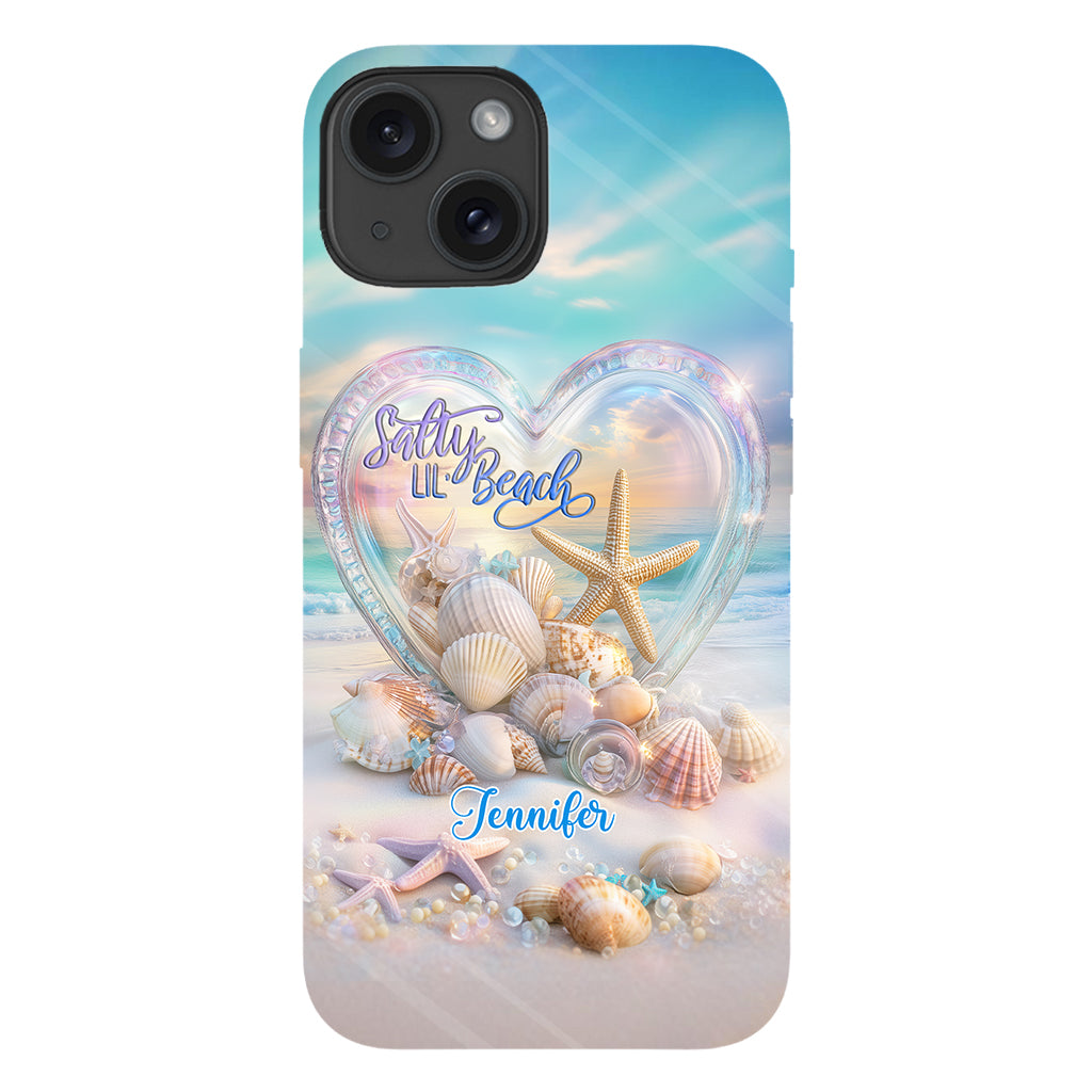 Salty Lil Beach - Personalized Sea Lover Full Print Phone Case