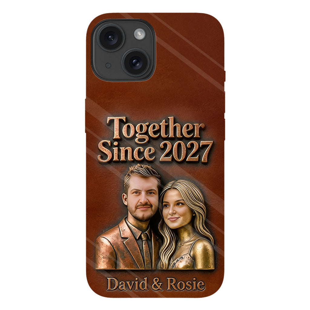 Together Since Custom Any Photo - Personalized Couple Full Print Phone Case