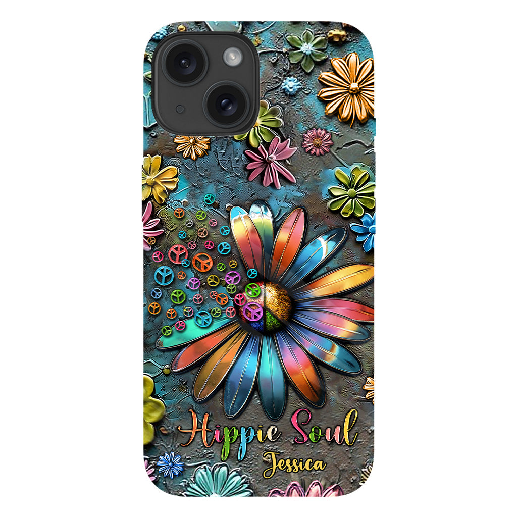 Hippie Soul - Personalized Hippie Full Print Phone Case