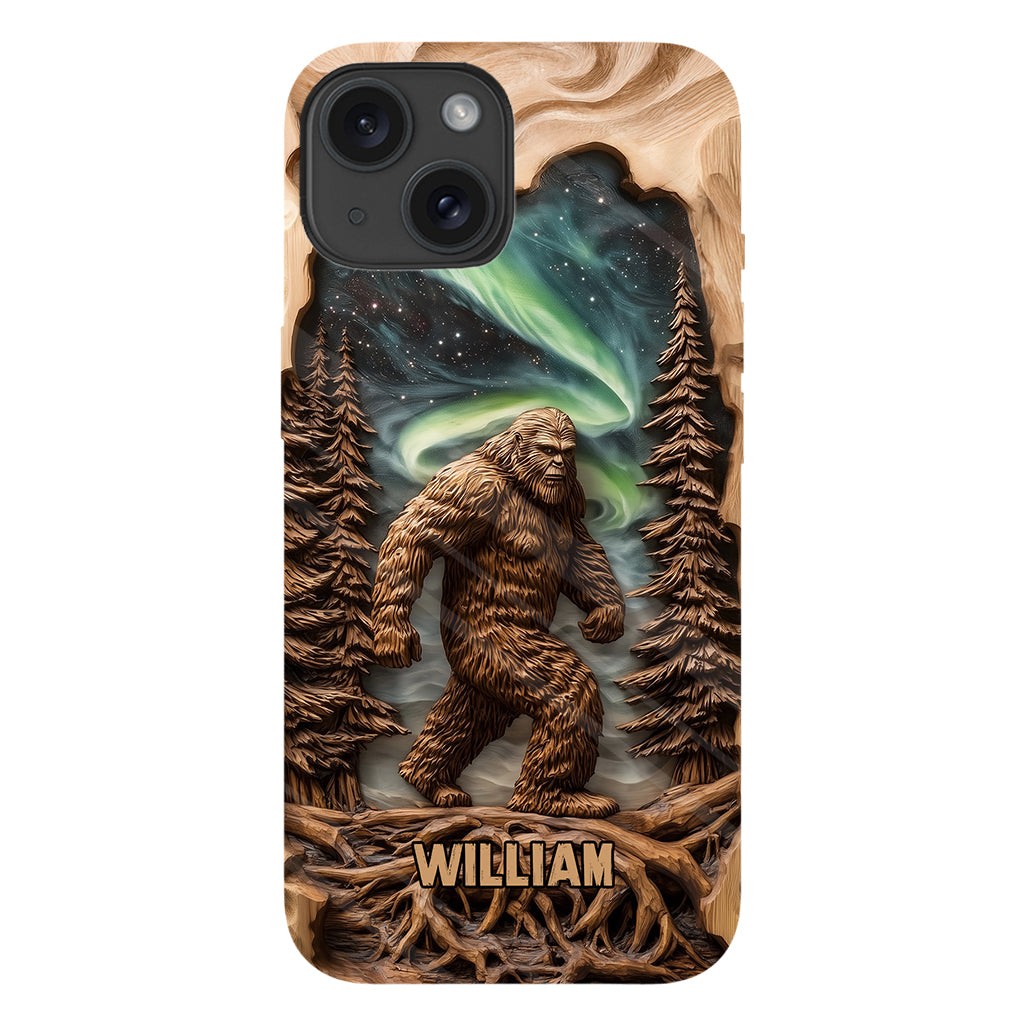 Into The Forest I Go - Personalized Hiking Full Print Phone Case