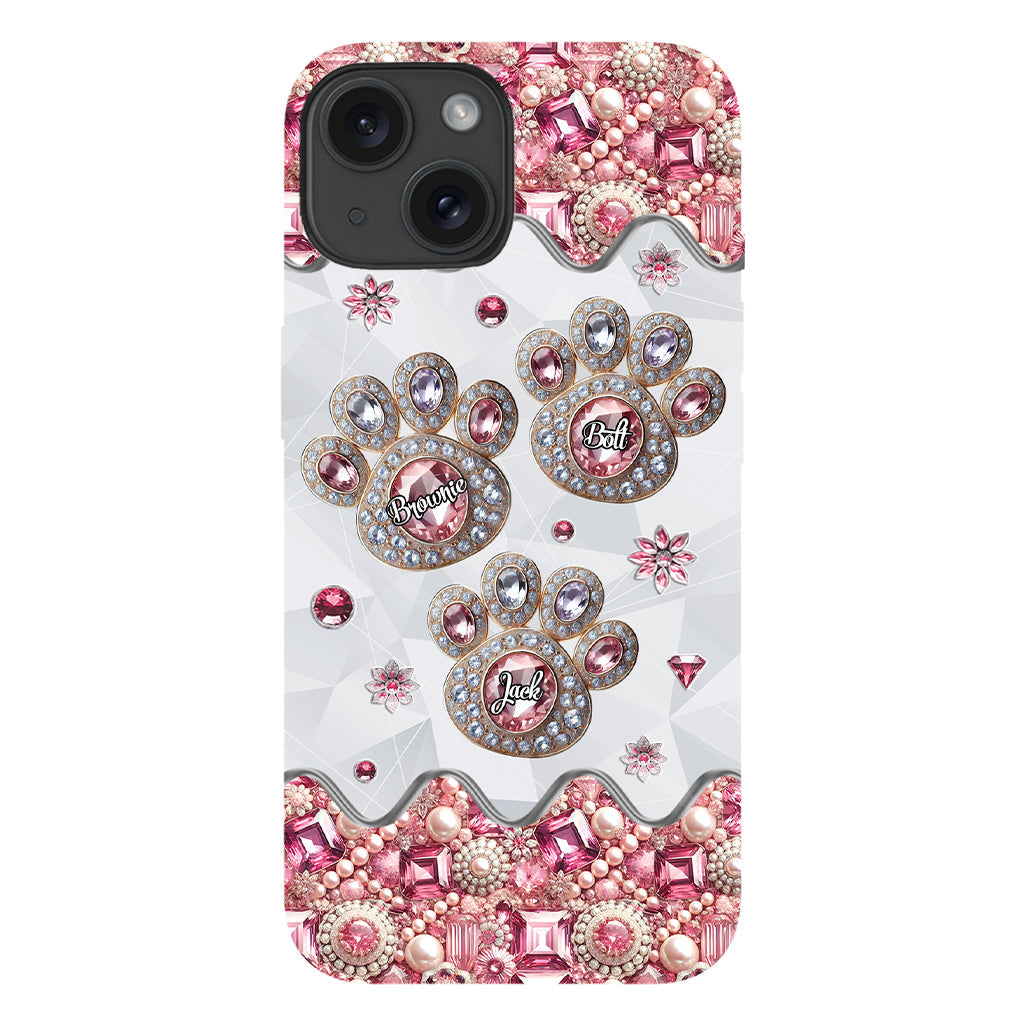 Life Is Better With My Dogs - Personalized Dog Full Print Phone Case