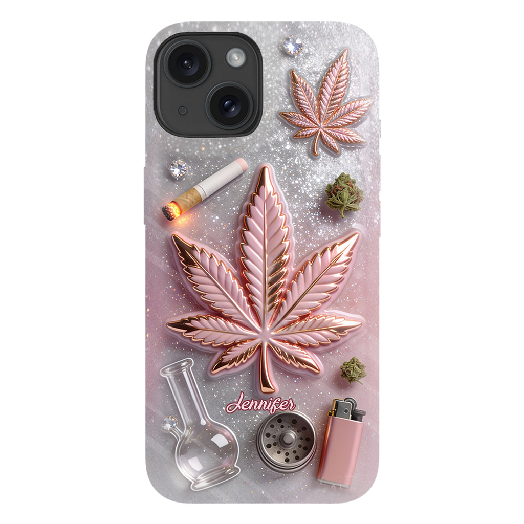 Magic Leaf - Personalized Weed Full Print Phone Case