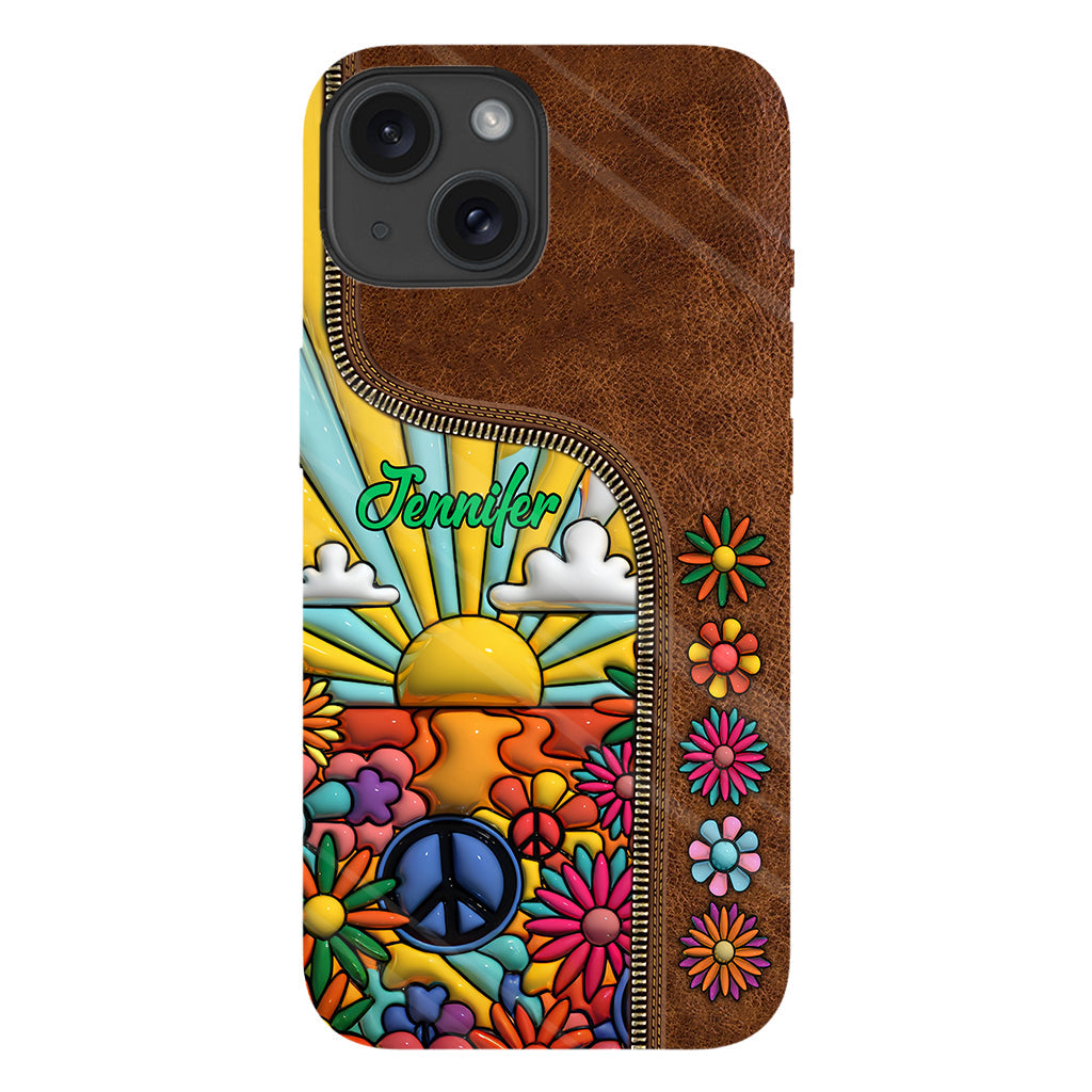 Hippie Soul - Personalized Hippie Full Print Phone Case