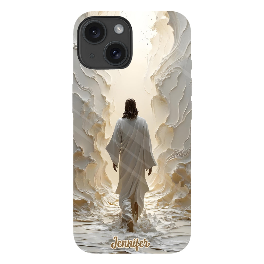 Walk With God - Personalized Christian Full Print Phone Case