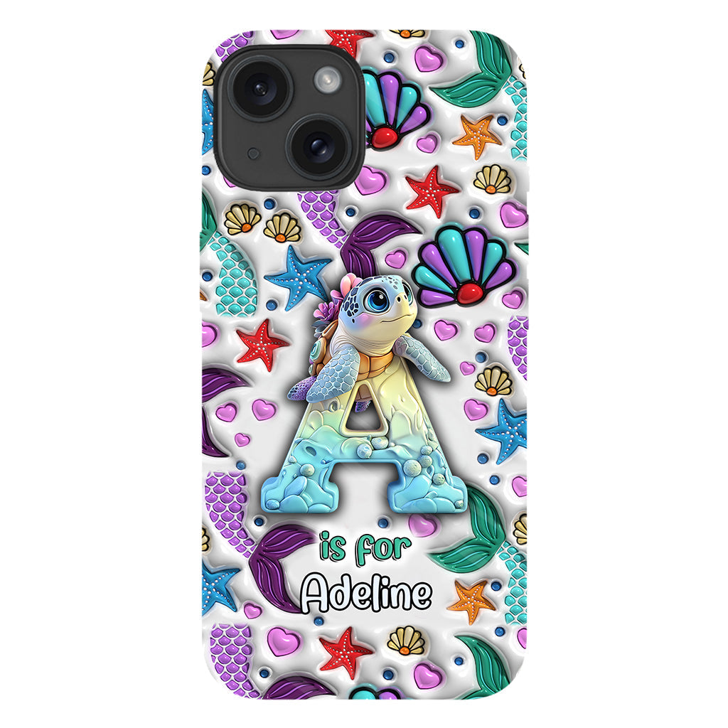 Cute Turtles - Personalized Turtle Full Print Phone Case