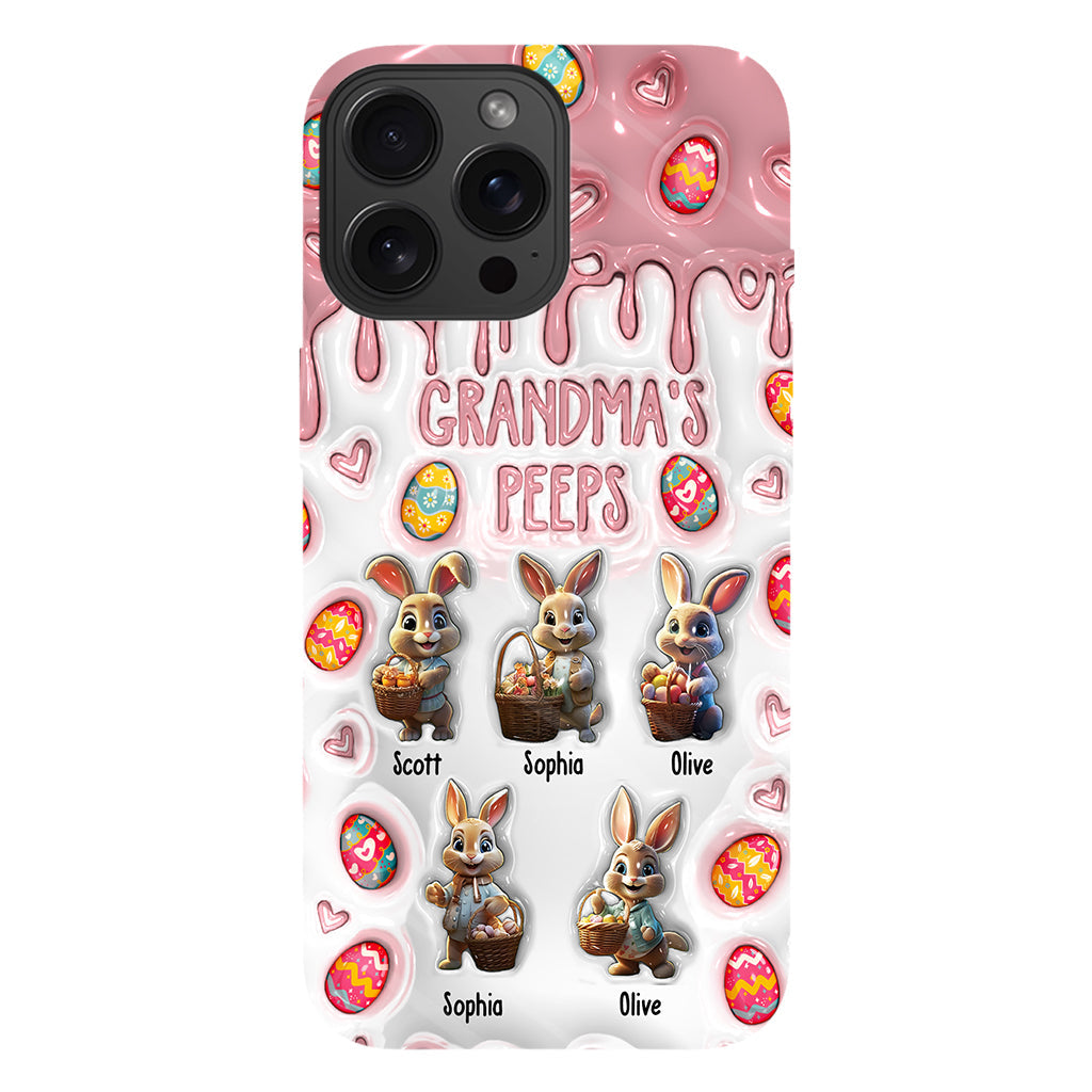 Grandma's Peeps - Personalized Grandma Full Print Phone Case