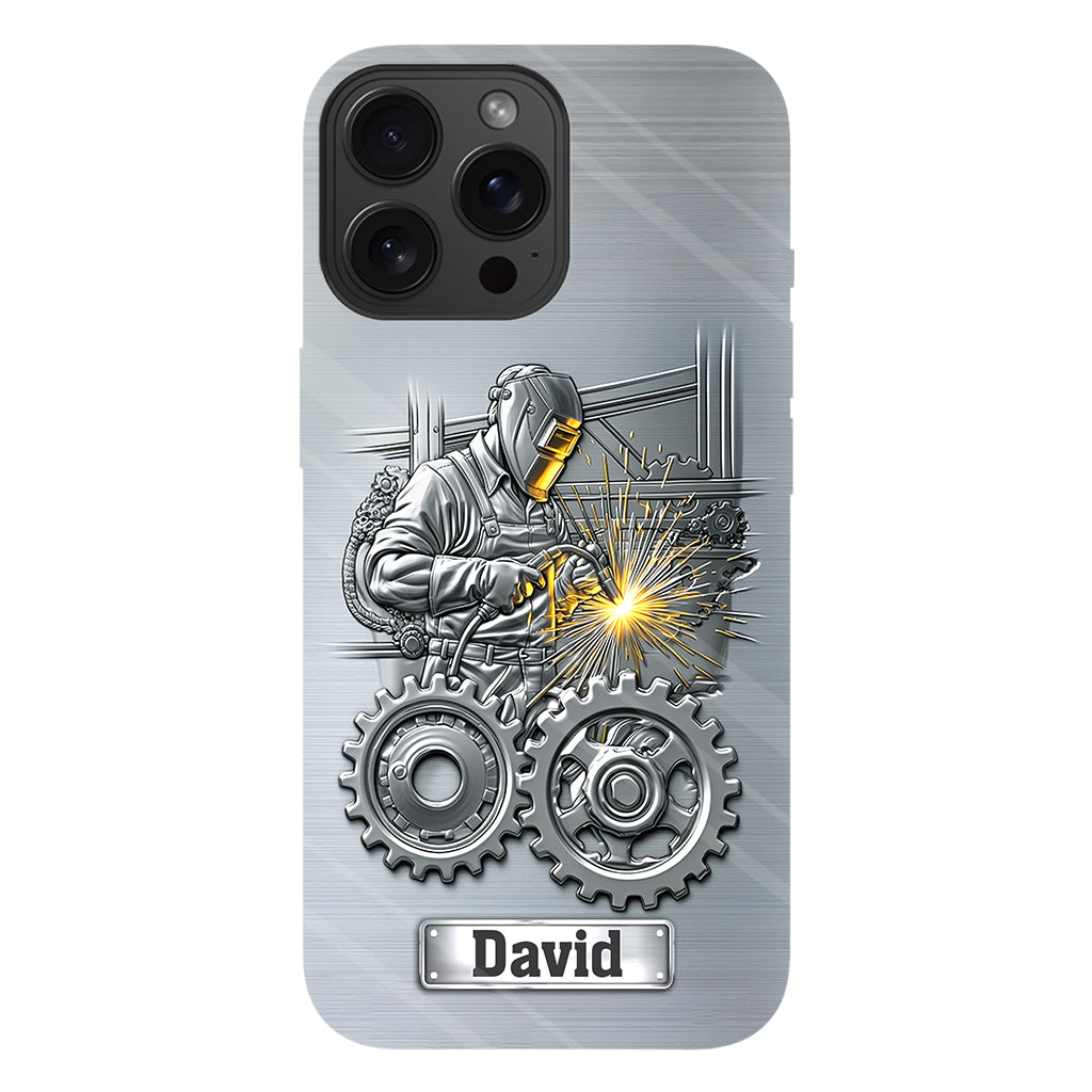 Strong Ones Become Welder - Personalized Welder Full Print Phone Case