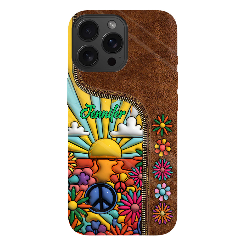 Hippie Soul - Personalized Hippie Full Print Phone Case