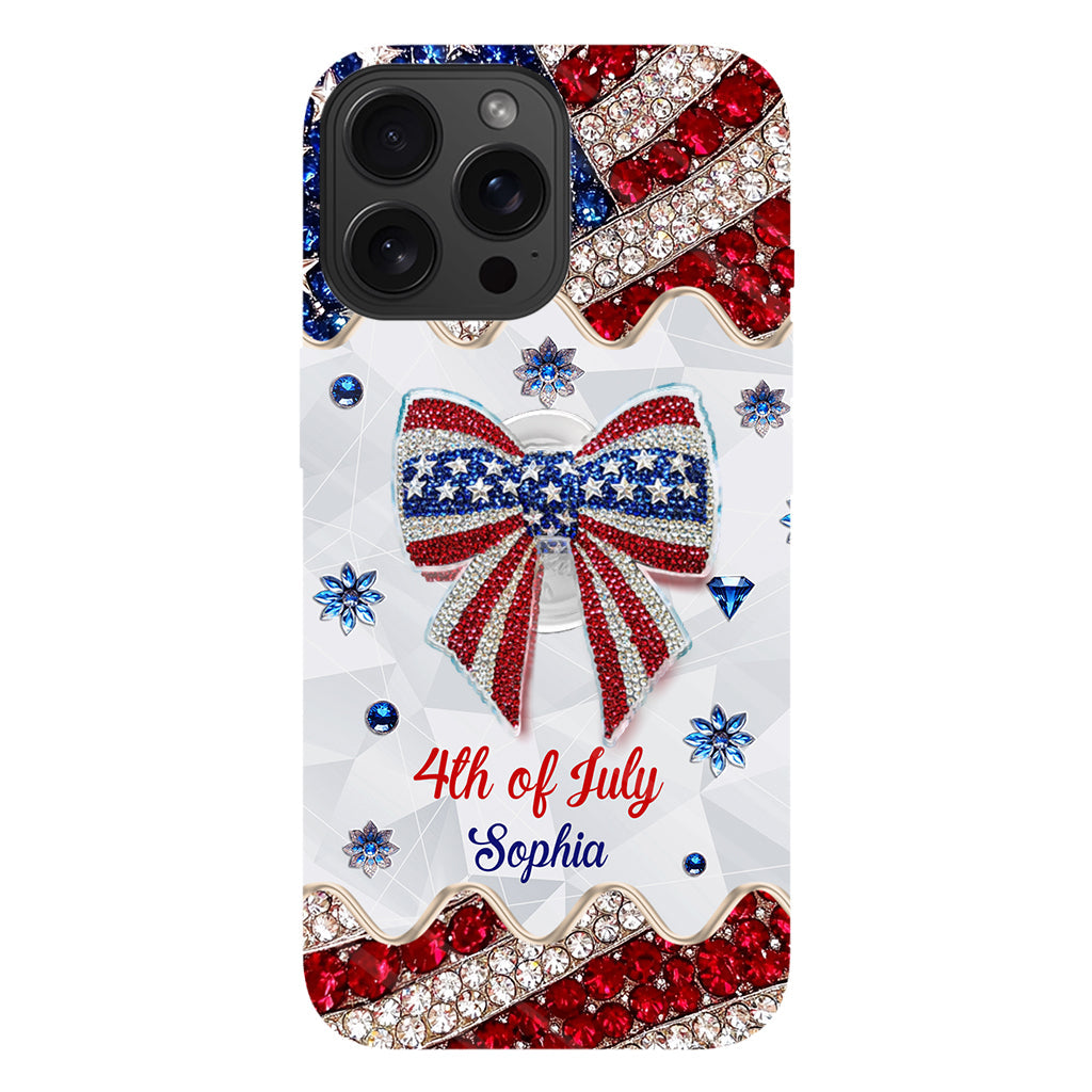 Independence Day - Personalized Independence Day/ 4th of July Full Print Phone Case & Phone Grip