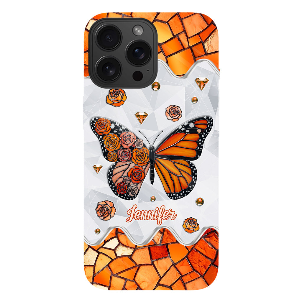 Beautiful Butterfly - Personalized Butterfly Full Print Phone Case