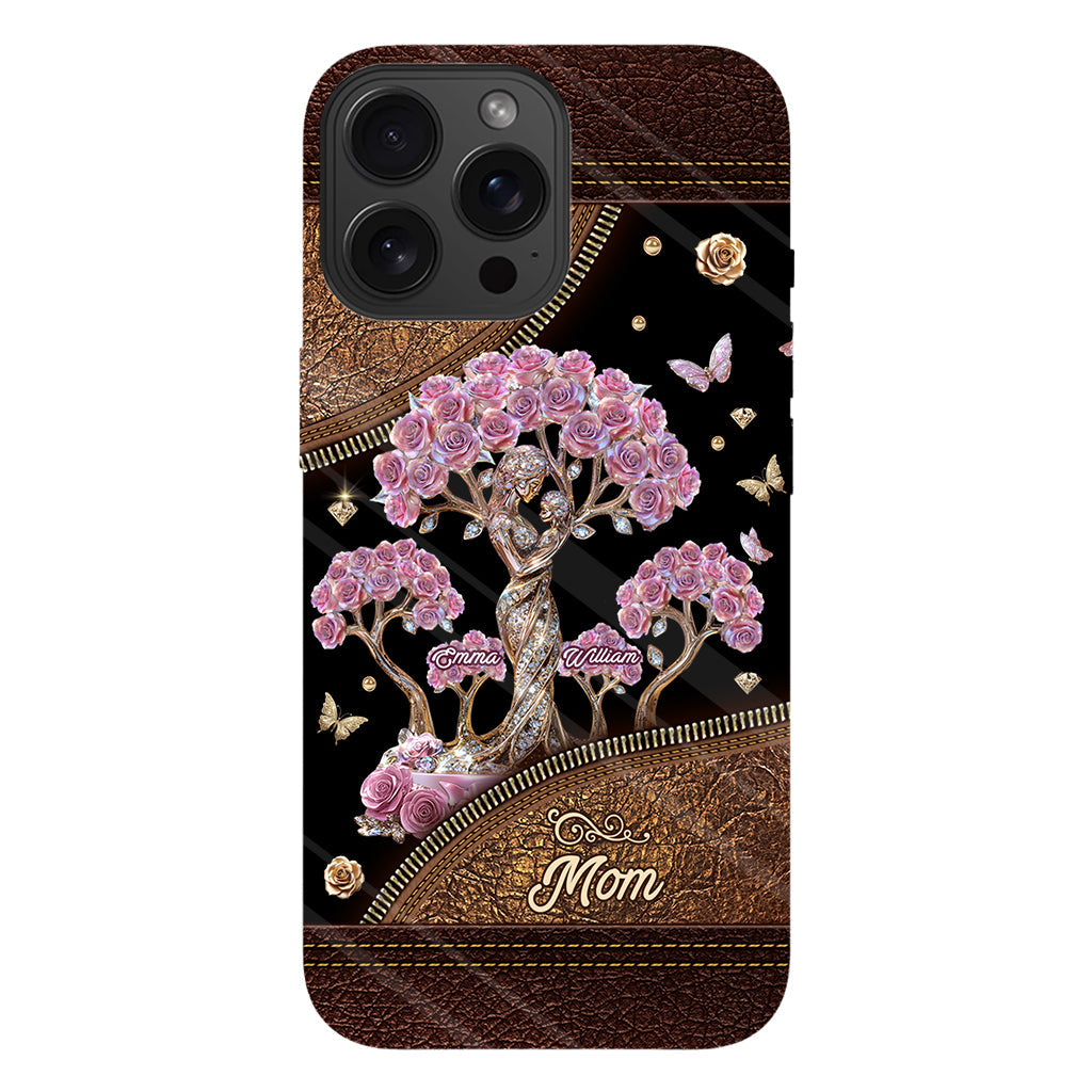 The Love Between Mother And Her Kids - Personalized Mother Full Print Phone Case