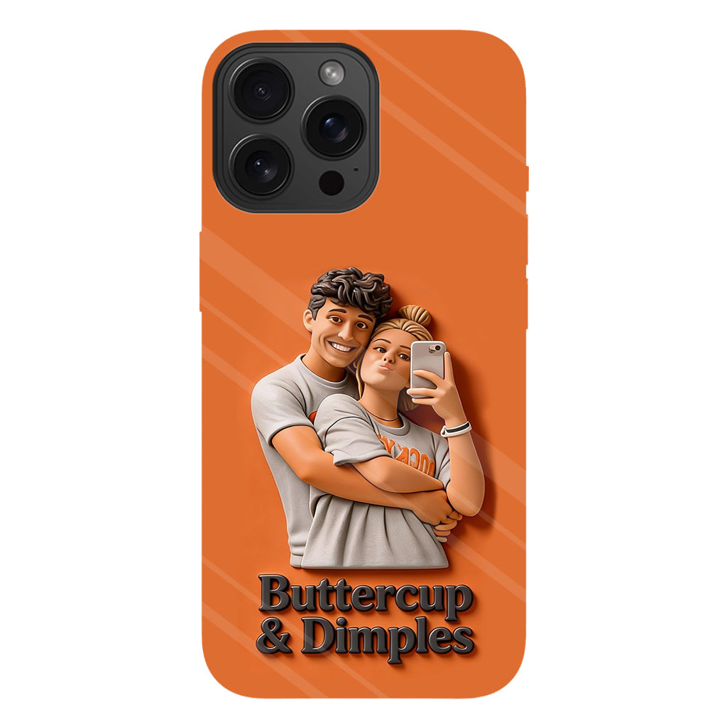 Custom From Any Photo - Perfect Valentine's Day Gift - Personalized Couple Full Print Phone Case