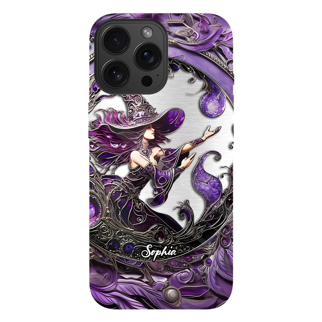 Beautiful Witch - Personalized Witch Full Print Phone Case