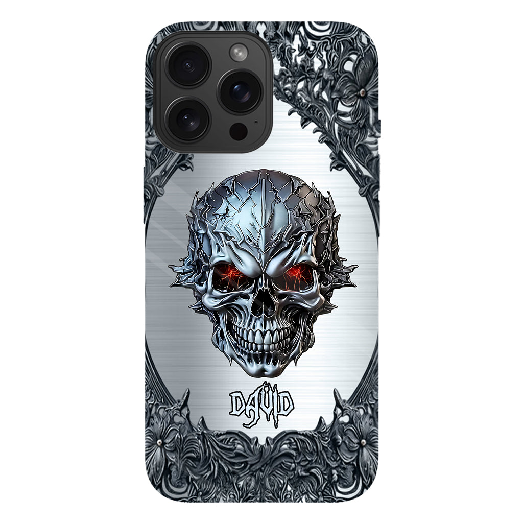 Cool Skull - Personalized Skull Full Print Phone Case