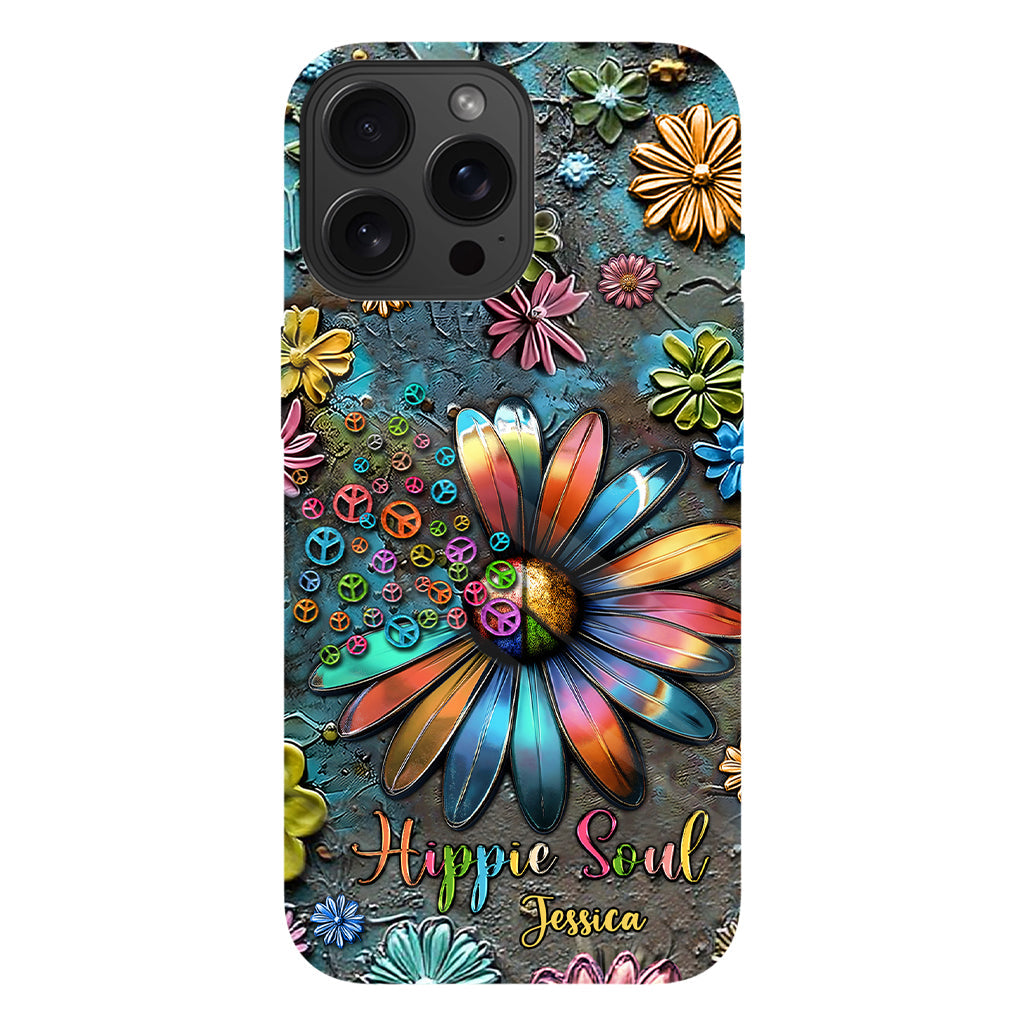 Hippie Soul - Personalized Hippie Full Print Phone Case