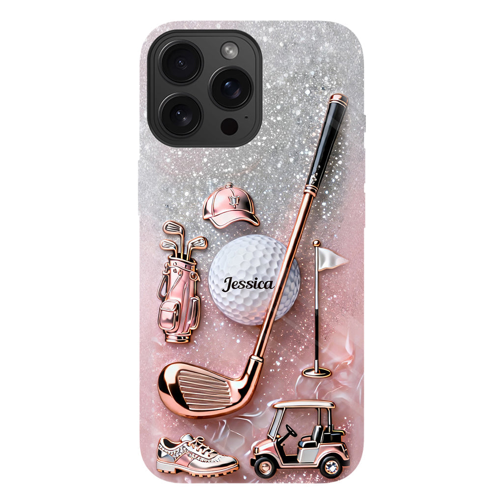 Love Golf - Personalized Golf Full Print Phone Case