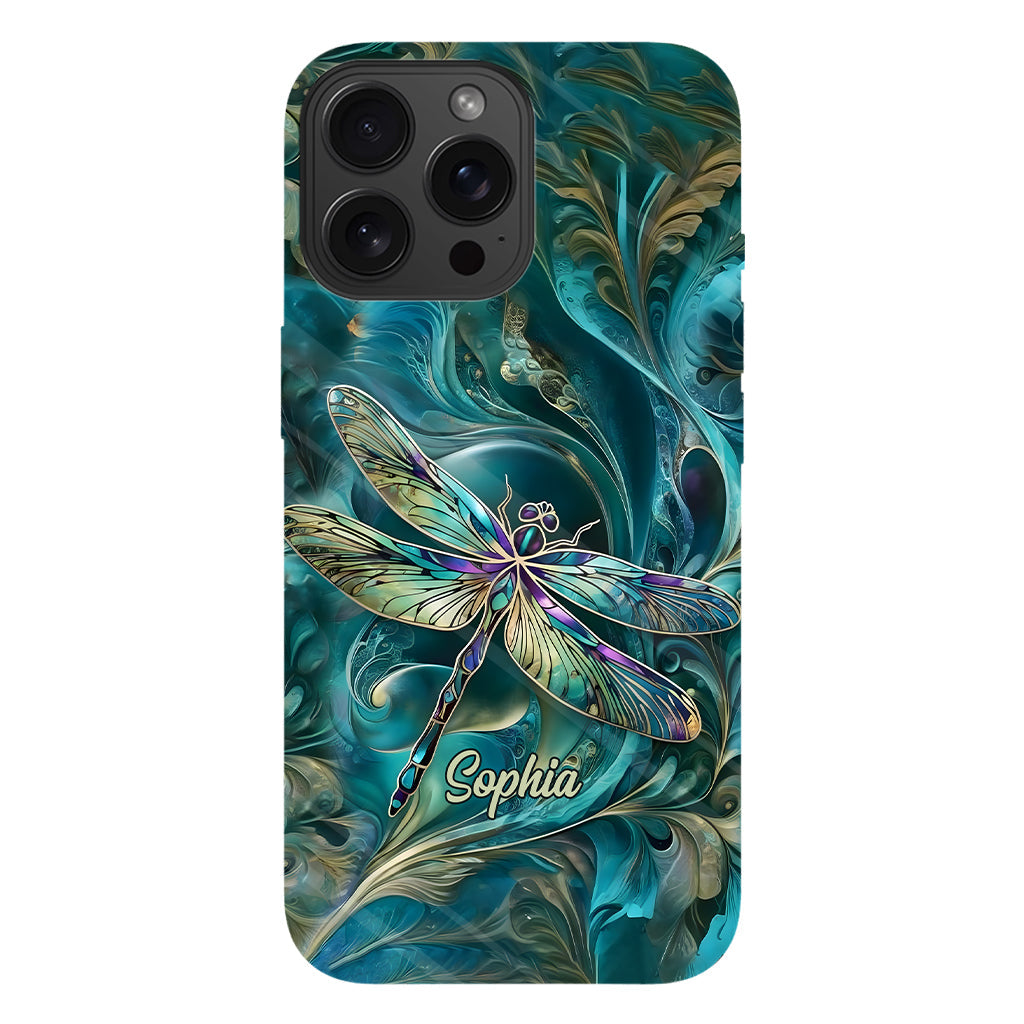 Beautiful Dragonfly - Personalized Dragonfly Full Print Phone Case