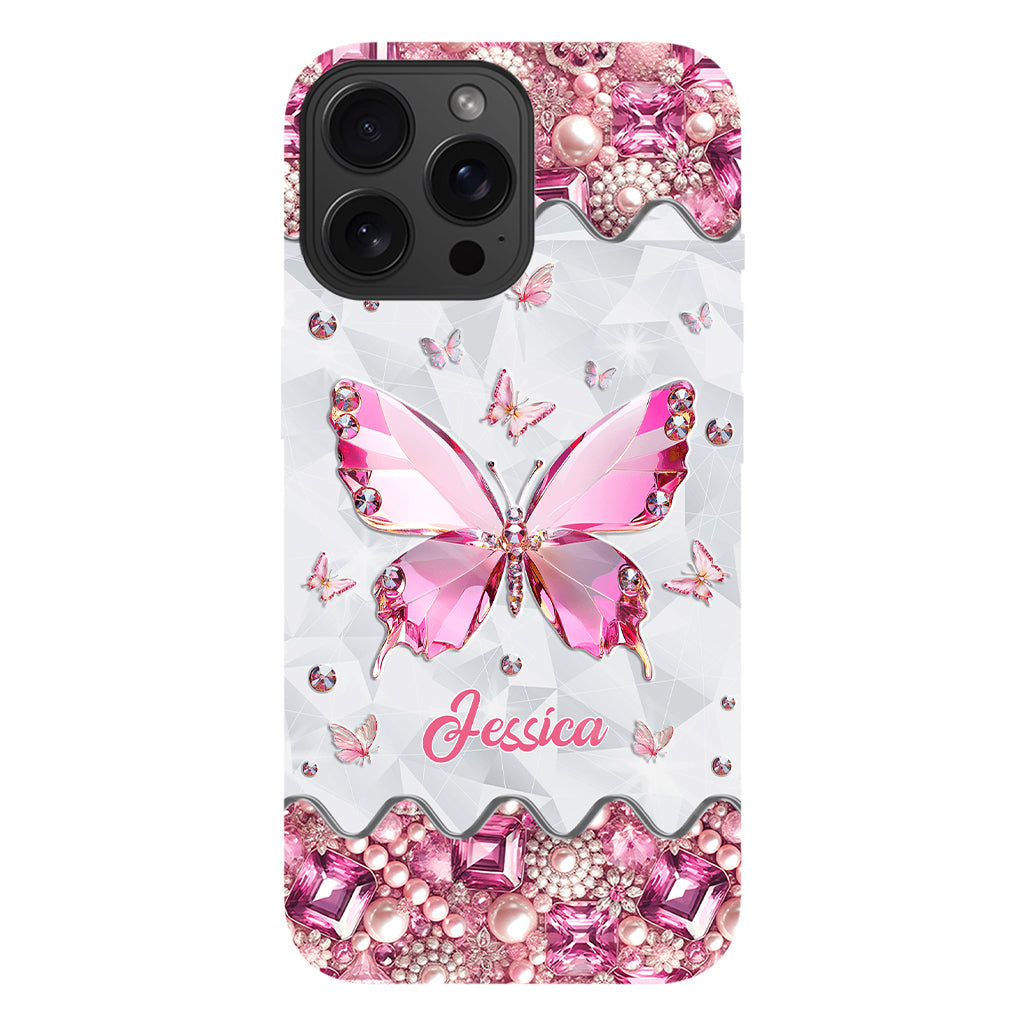 Love Butterfies - Personalized Butterfly Full Print Phone Case