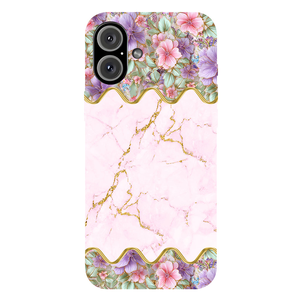 Love Butterfly - Personalized Butterfly Full Print Phone Case & Phone Grip