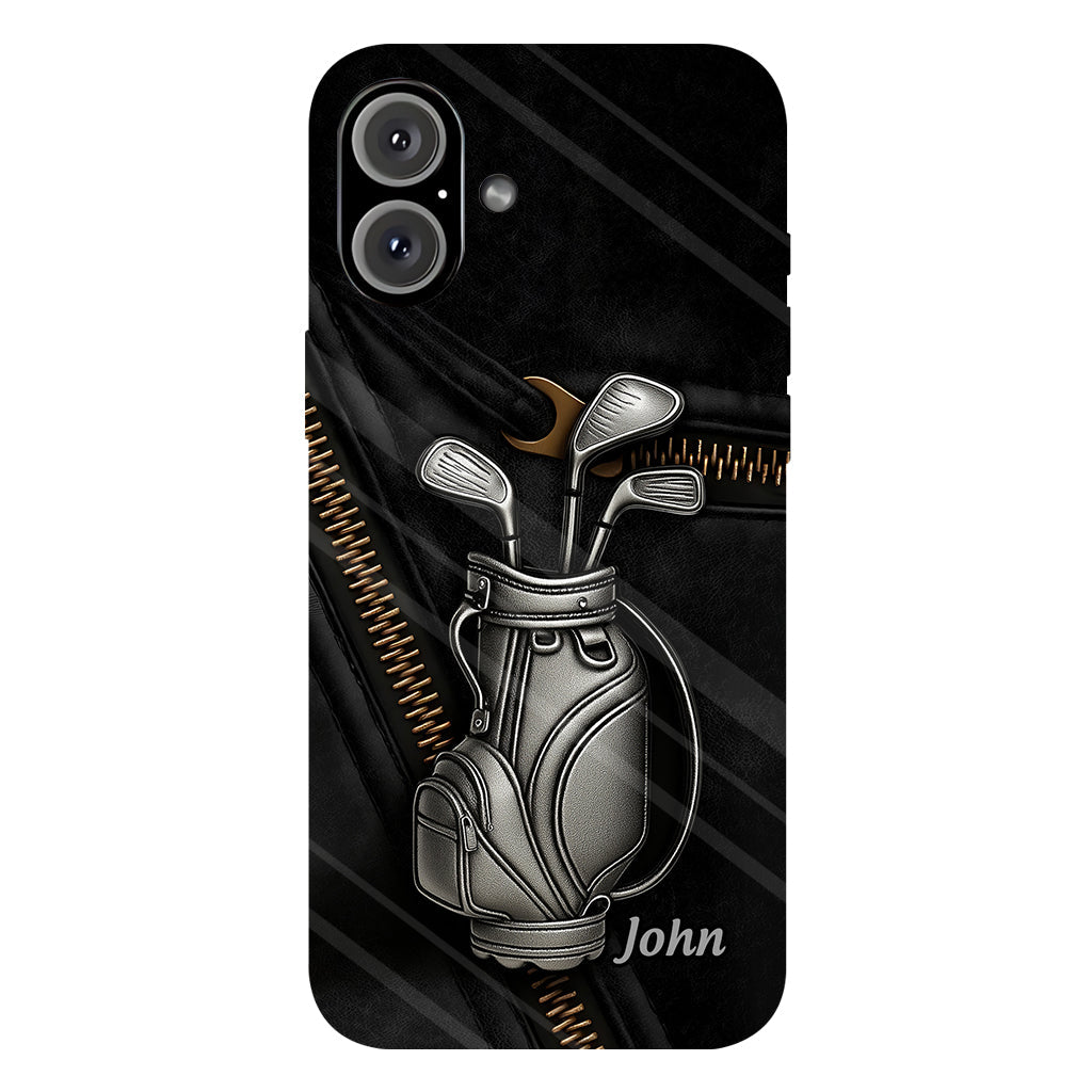 Golf Is A Good Walk Spoiled - Personalized Golf Full Print Phone Case