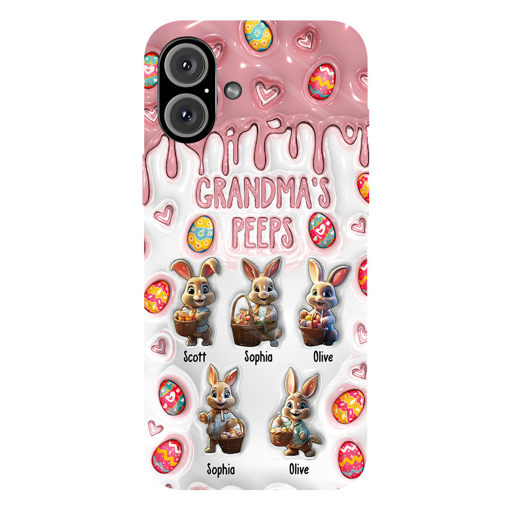 Grandma's Peeps - Personalized Grandma Full Print Phone Case