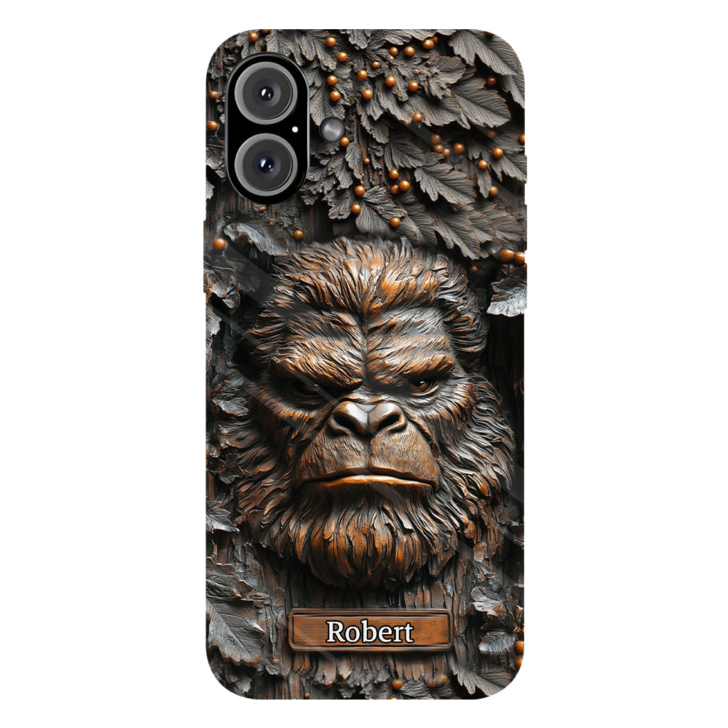 Sasquatch - Personalized Camping Full Print Phone Case