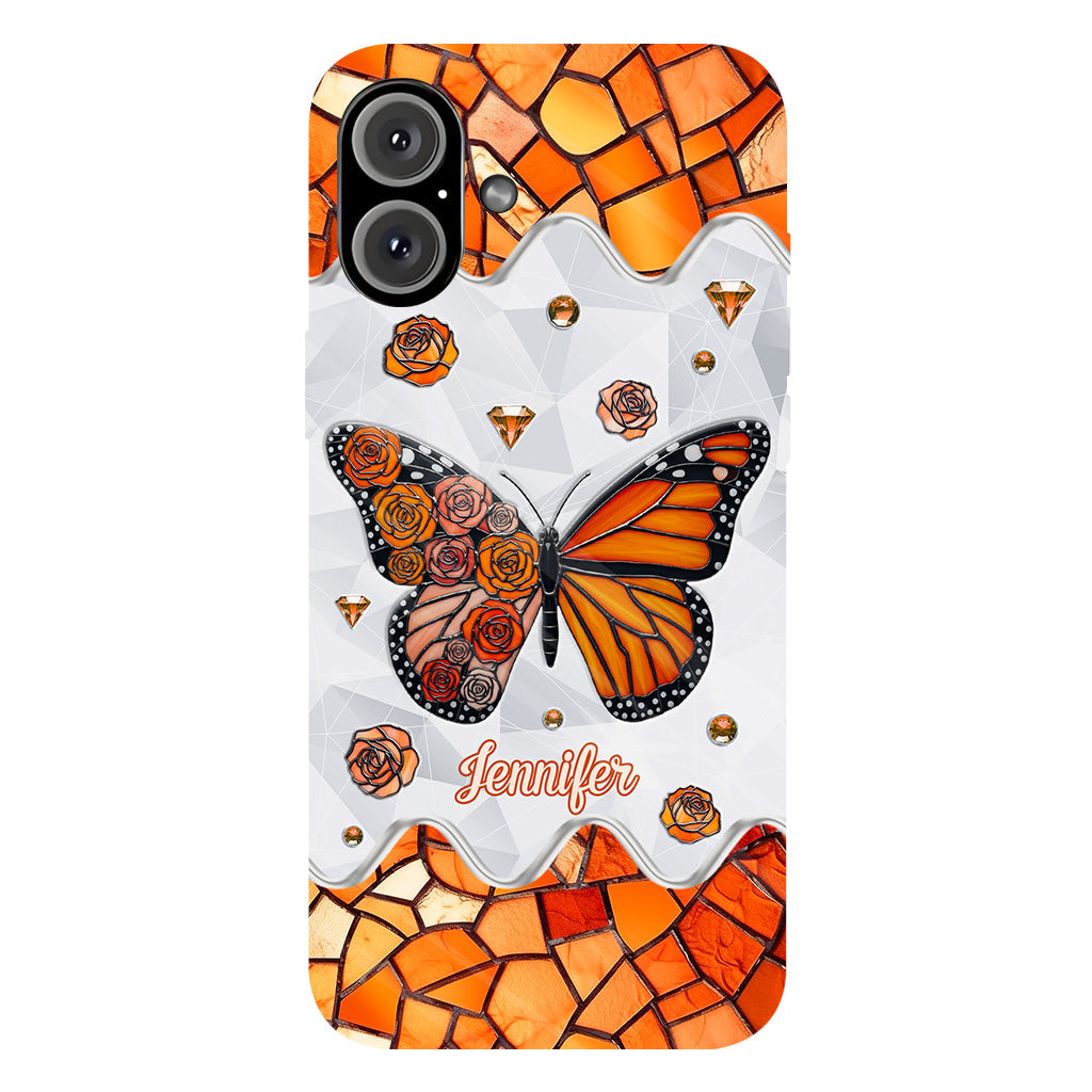 Beautiful Butterfly - Personalized Butterfly Full Print Phone Case