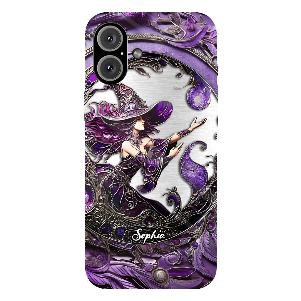 Beautiful Witch - Personalized Witch Full Print Phone Case