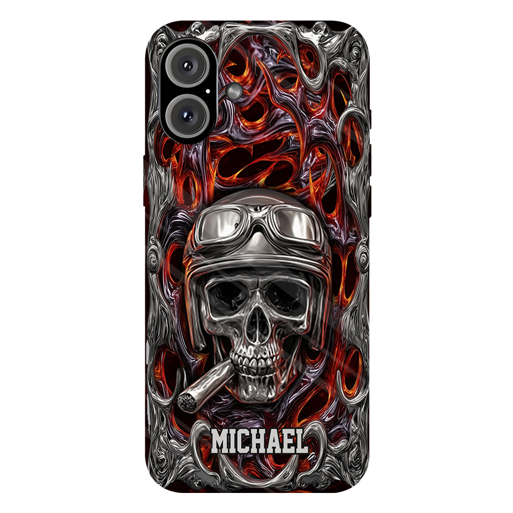 Ride Or Die - Personalized Biker Full Print Phone Case