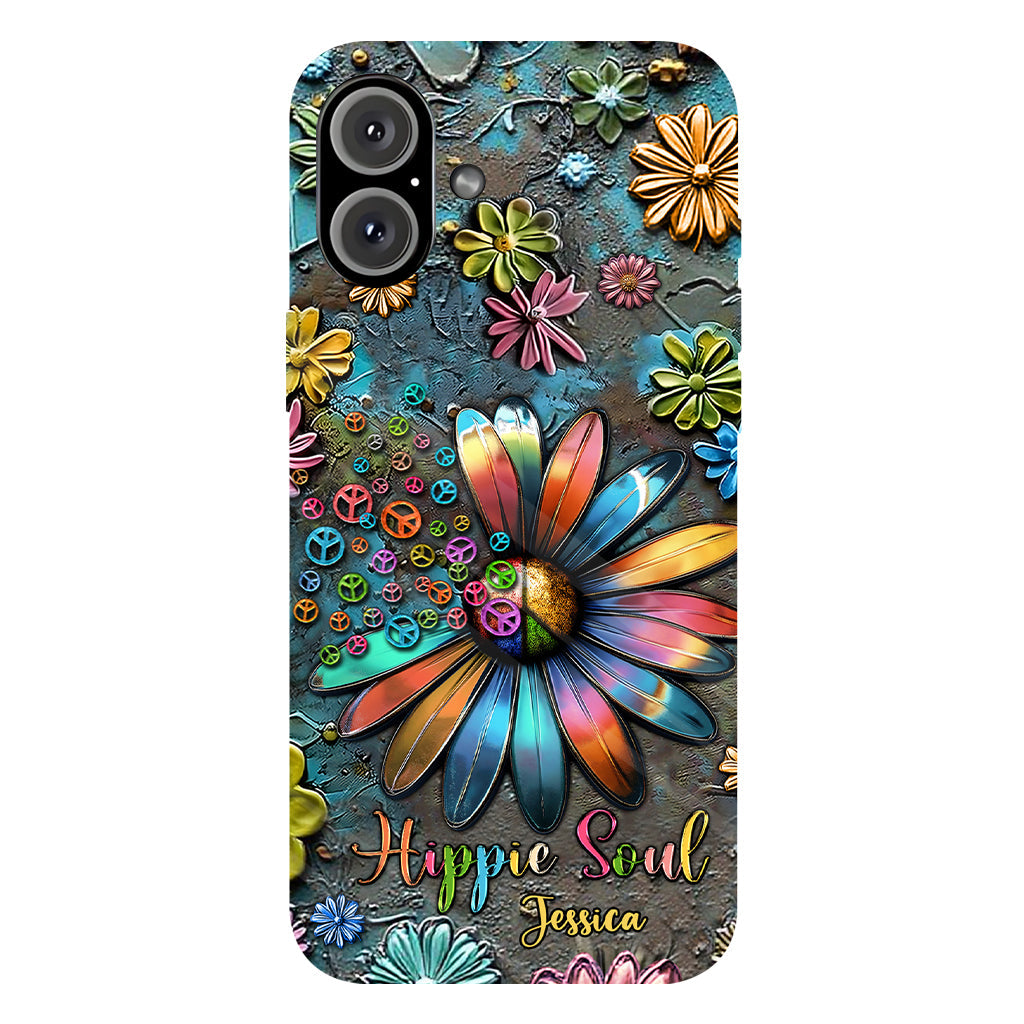 Hippie Soul - Personalized Hippie Full Print Phone Case