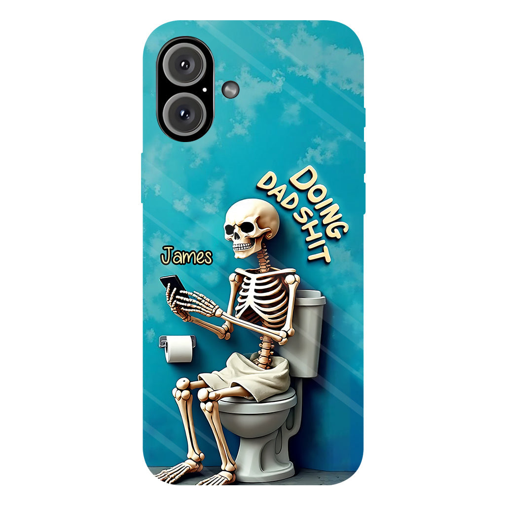 Doing Dad Shit - Personalized Father Full Print Phone Case