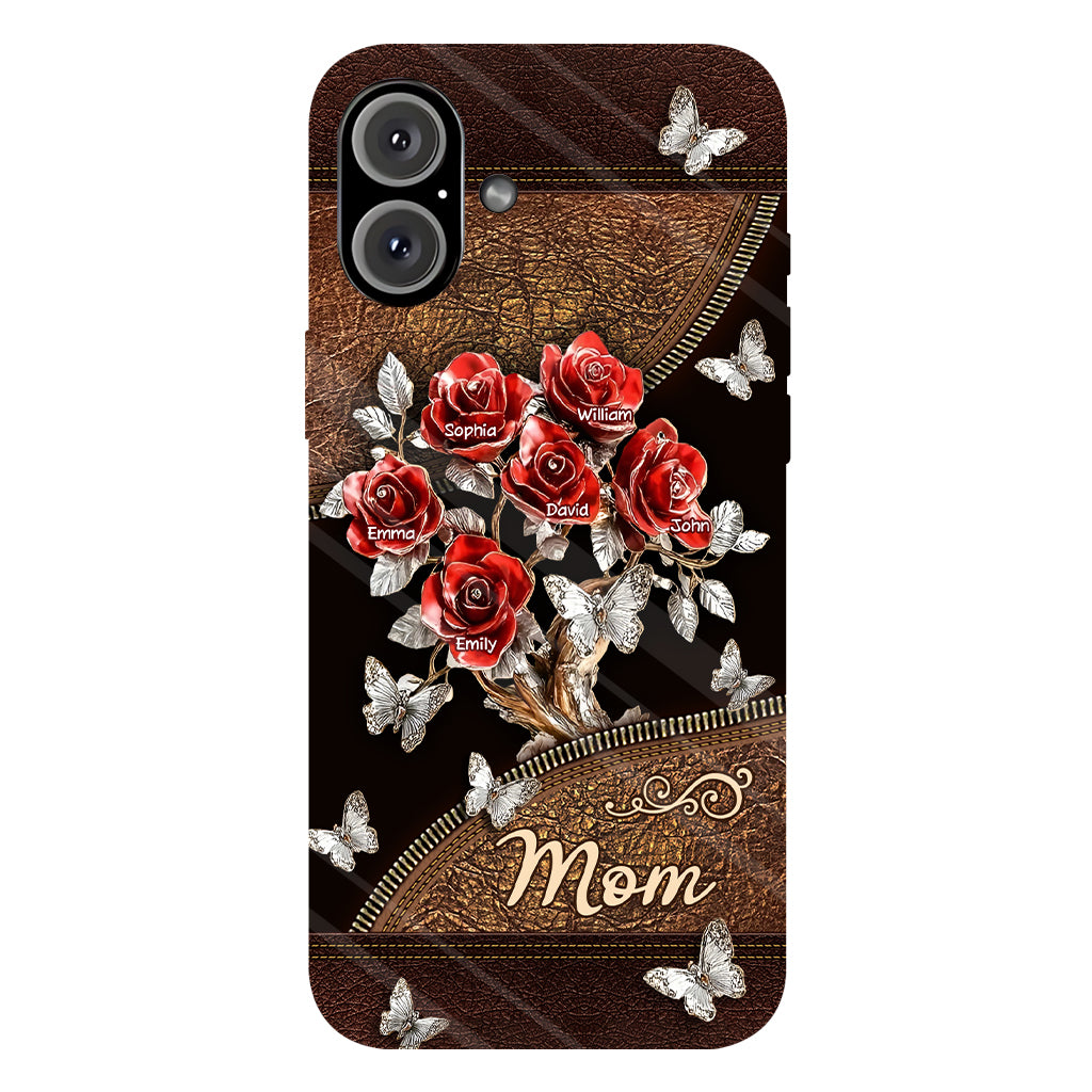 Beautiful Roses Gift For Mom, Grandma,... - Personalized Mother Full Print Phone Case