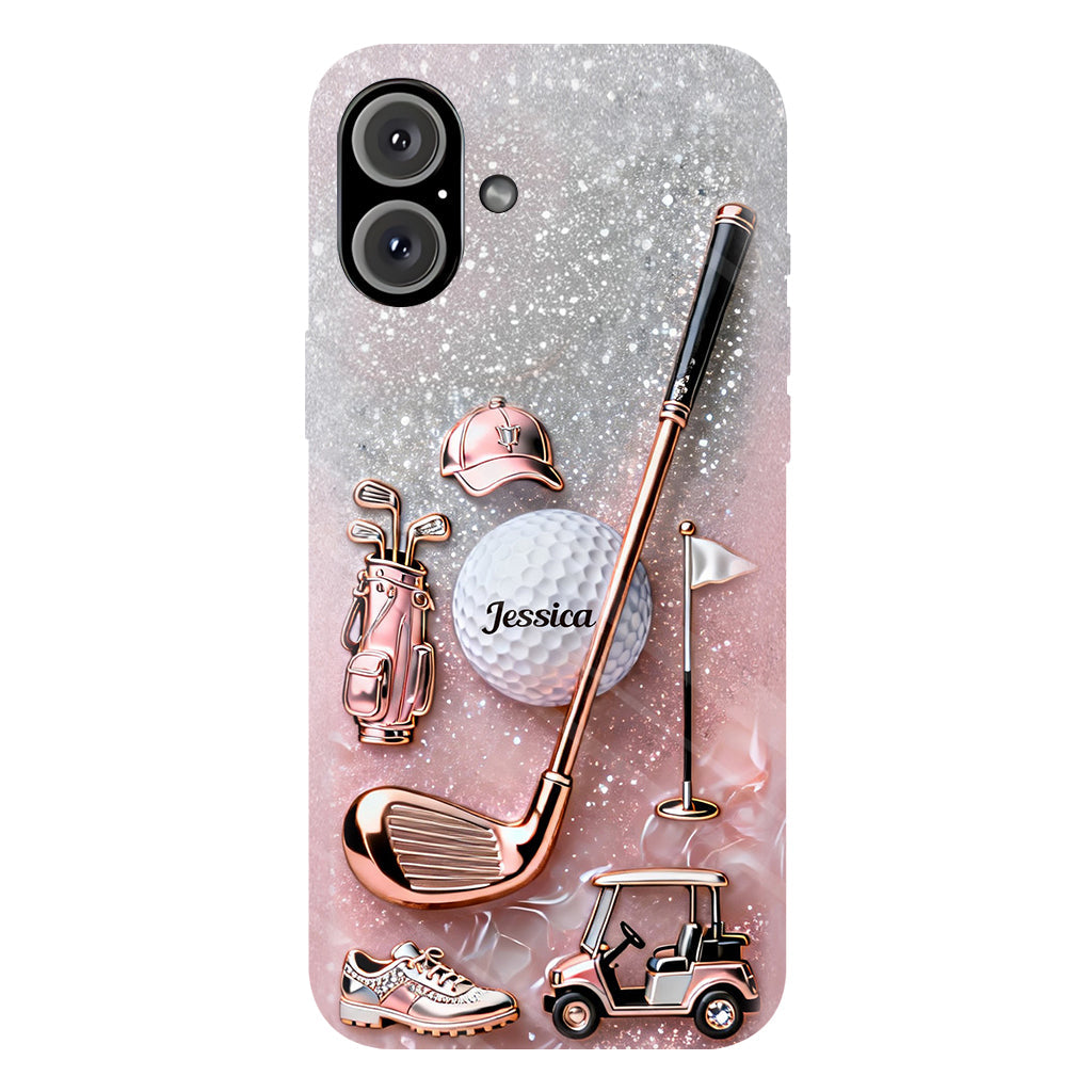 Love Golf - Personalized Golf Full Print Phone Case