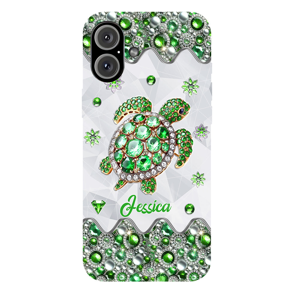 Love Turtles - Personalized Turtle Full Print Phone Case