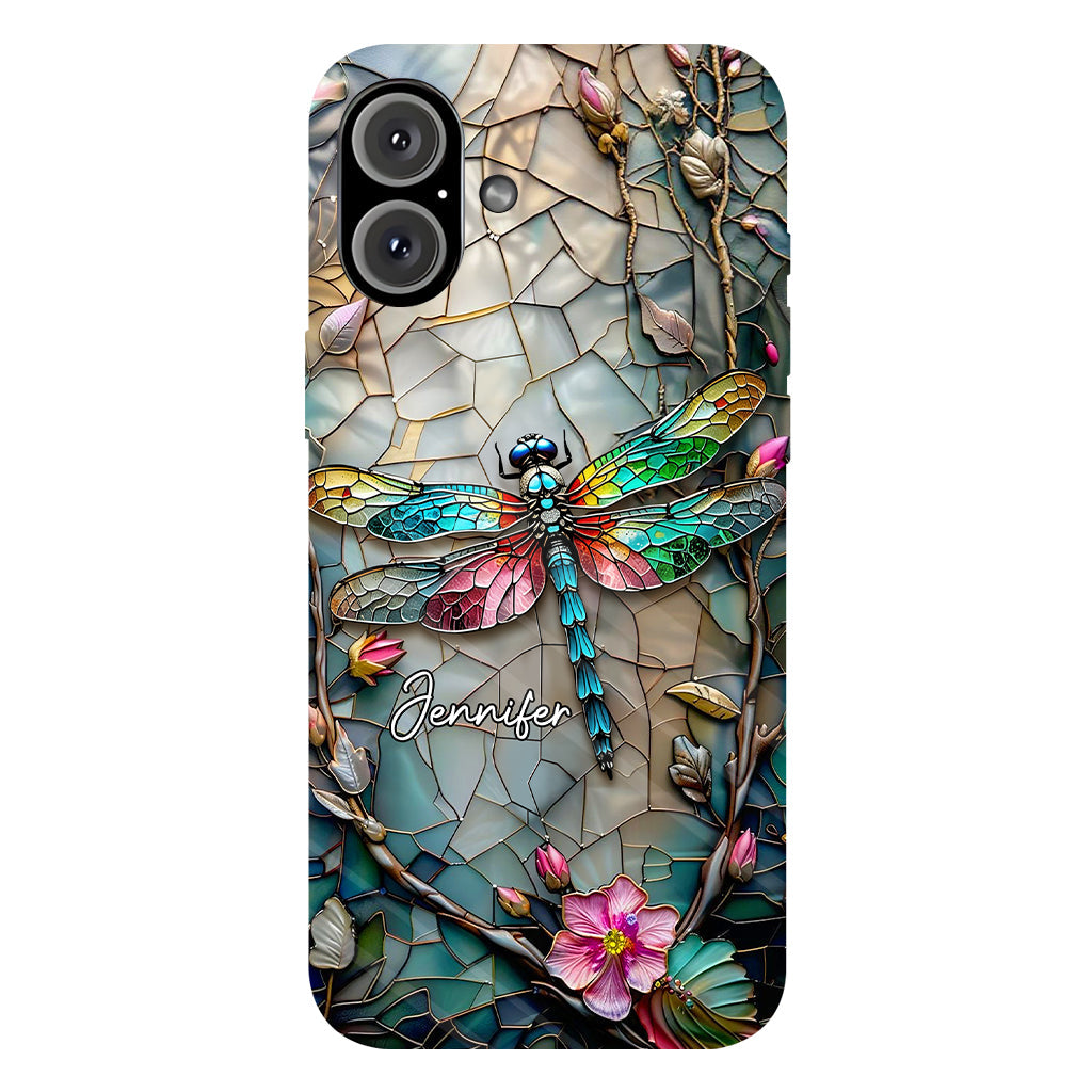 Love Dragonflies - Personalized Dragonfly Full Print Phone Case