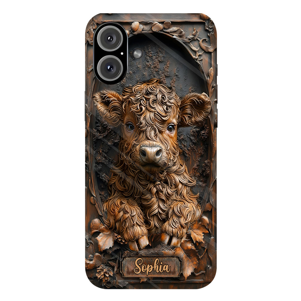 Baby Cow - Personalized Full Print Phone Case