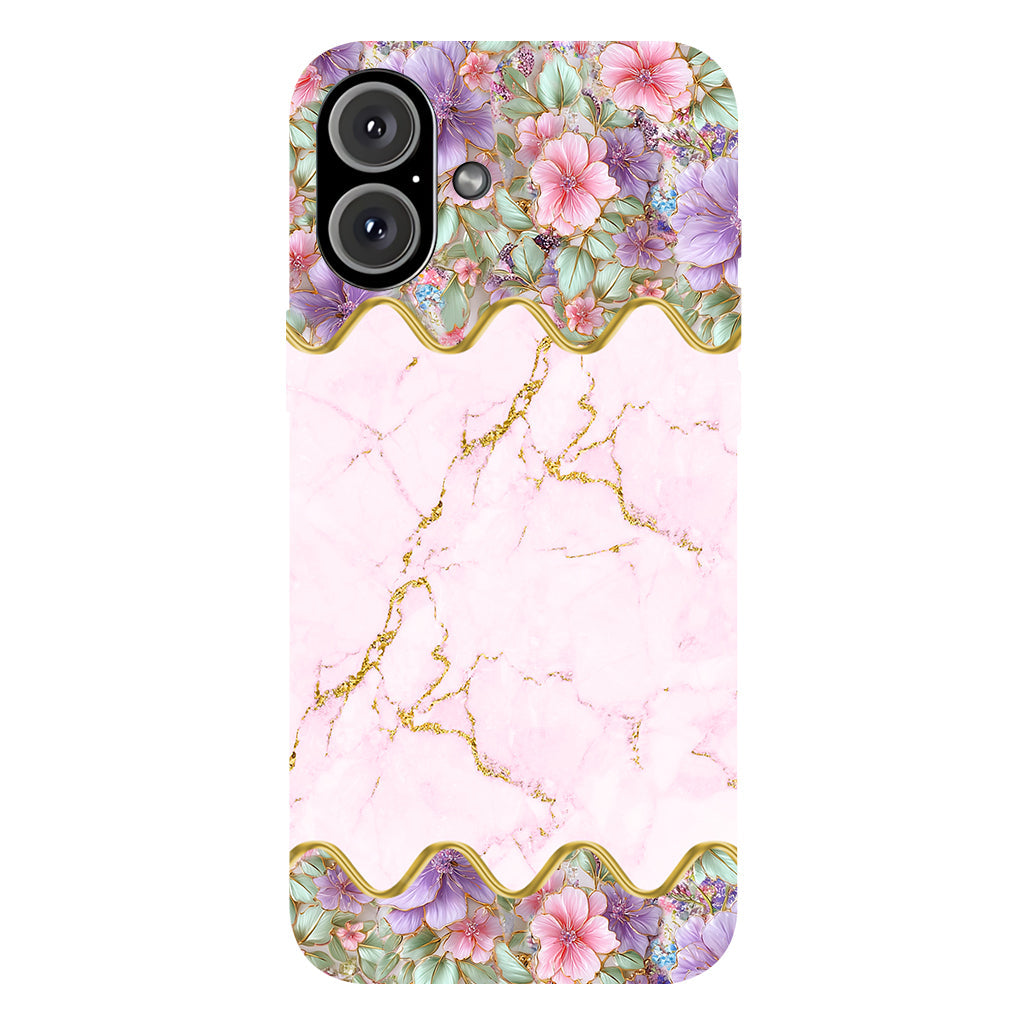 Love Butterfly - Personalized Butterfly Full Print Phone Case & Phone Grip