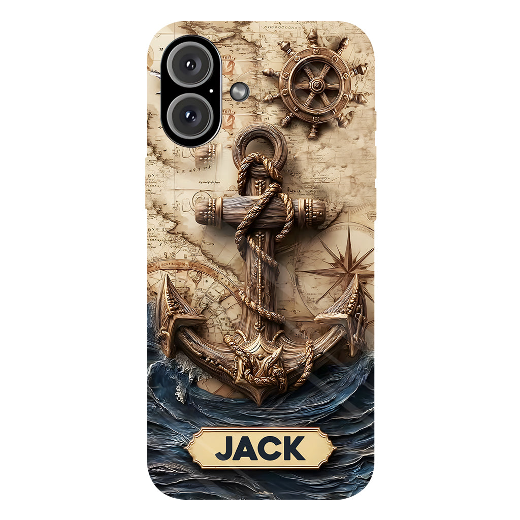Proud Sailor - Personalized Boating Full Print Phone Case