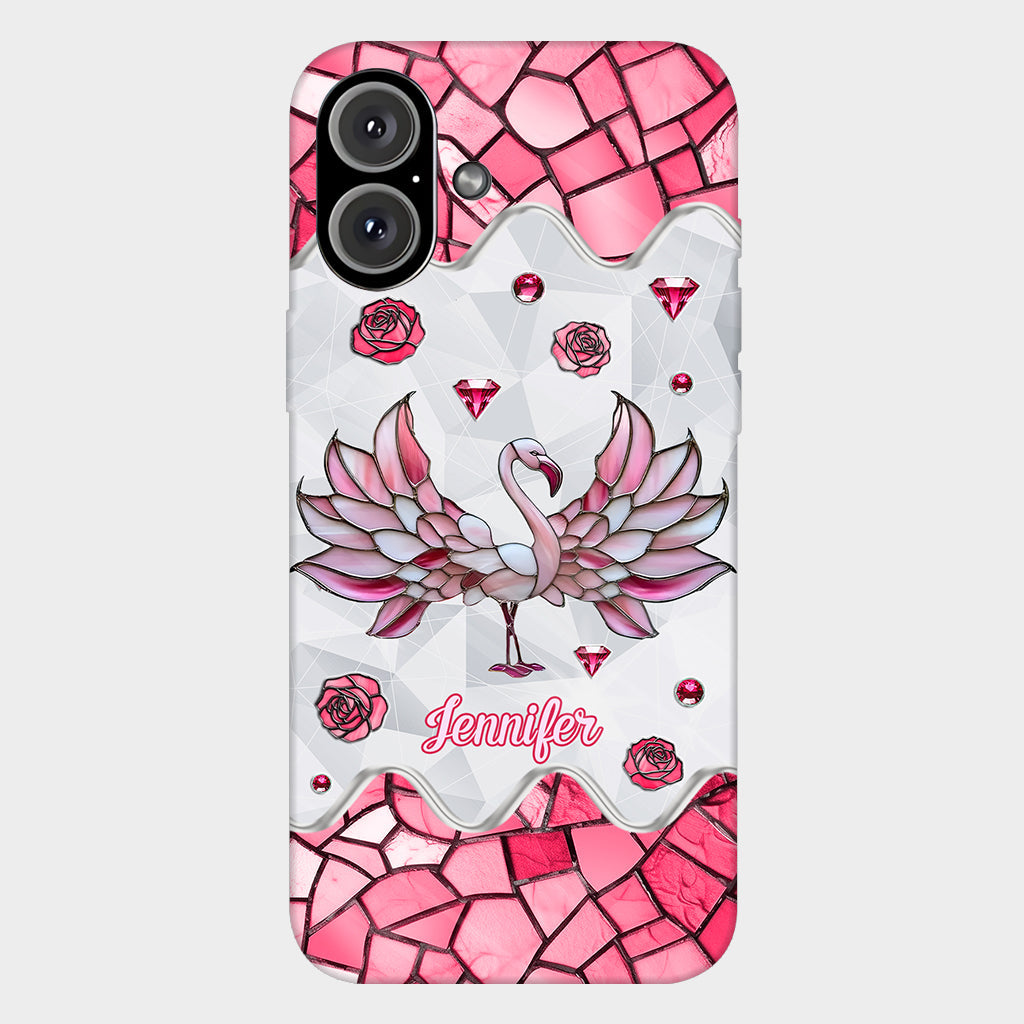 Beautiful Flamingo - Personalized Flamingo Full Print Phone Case