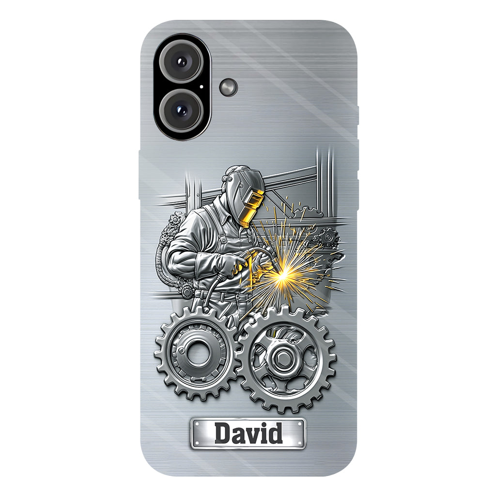 Strong Ones Become Welder - Personalized Welder Full Print Phone Case