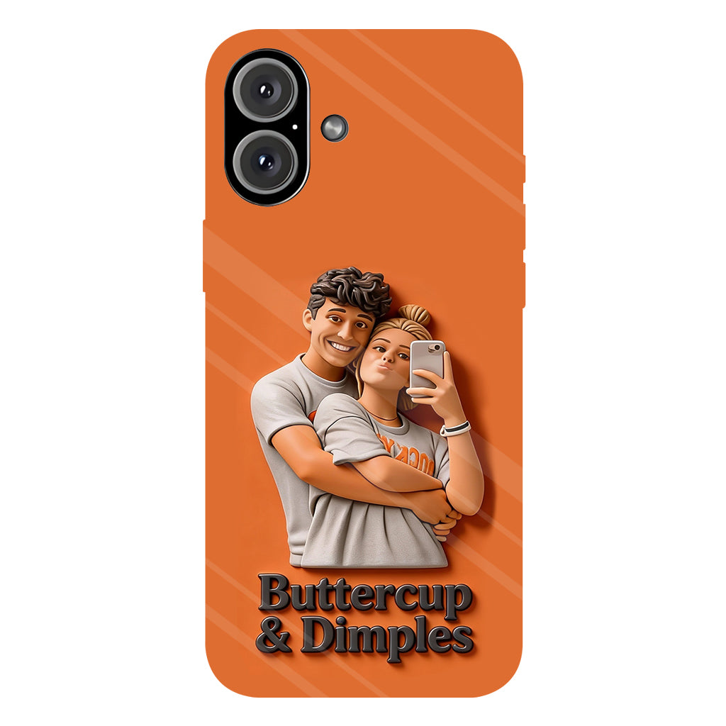 Custom From Any Photo - Perfect Valentine's Day Gift - Personalized Couple Full Print Phone Case
