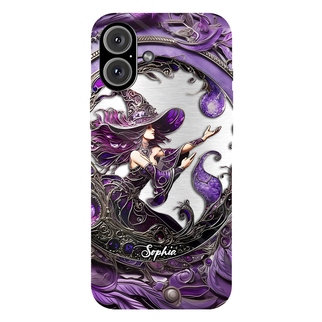 Beautiful Witch - Personalized Witch Full Print Phone Case