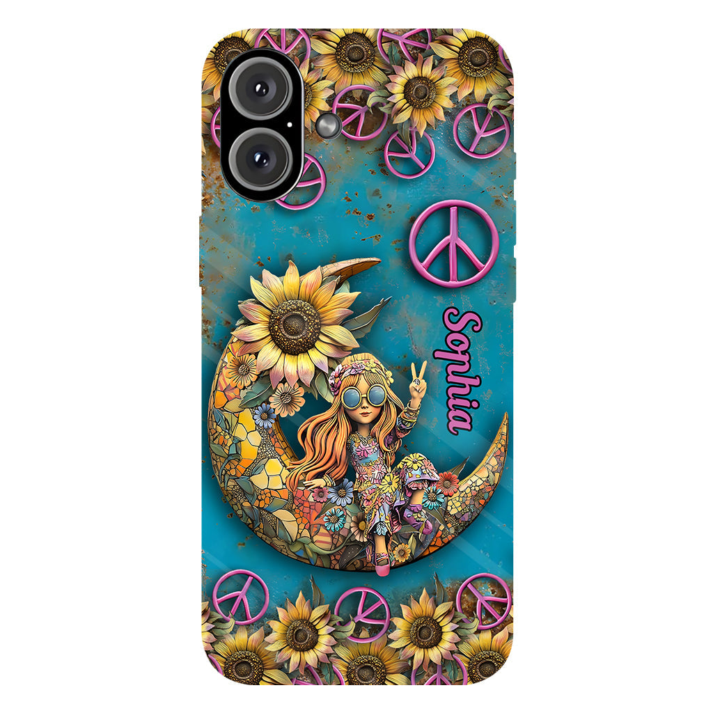 Hippie Soul - Personalized Hippie Full Print Phone Case