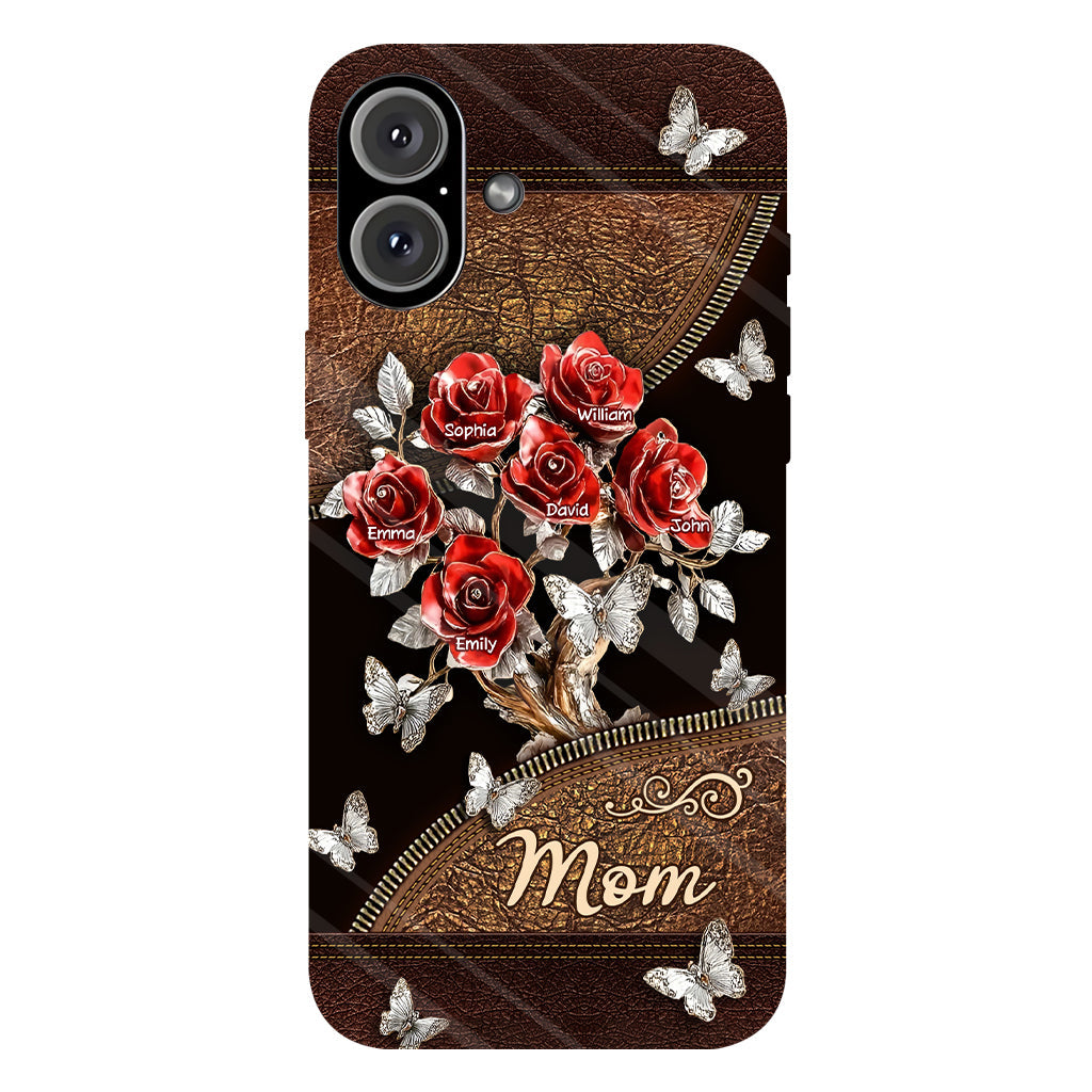 Beautiful Roses Gift For Mom, Grandma,... - Personalized Mother Full Print Phone Case